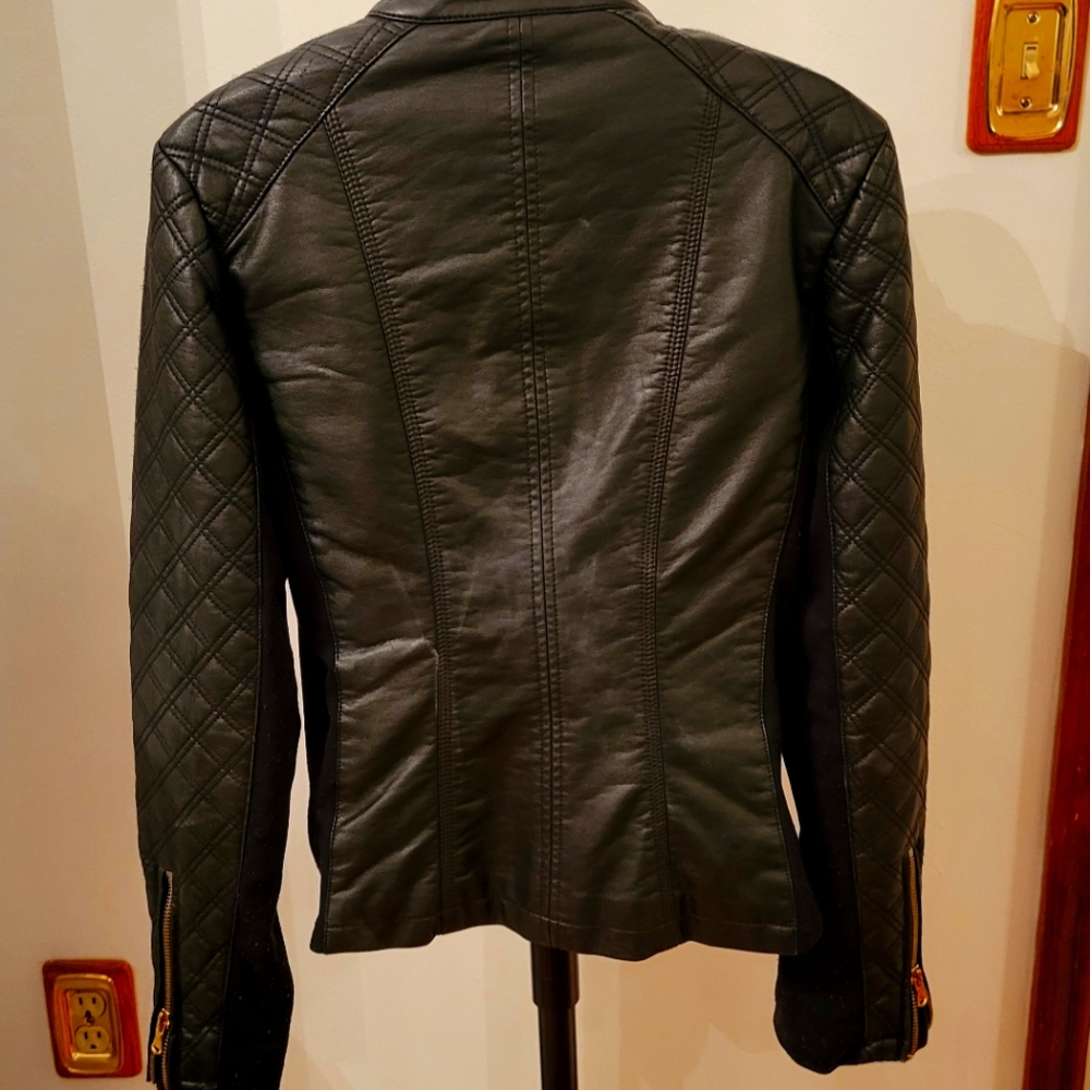 Faux leather